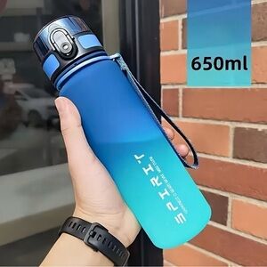 Blue Gradient Water Bottle 650ml